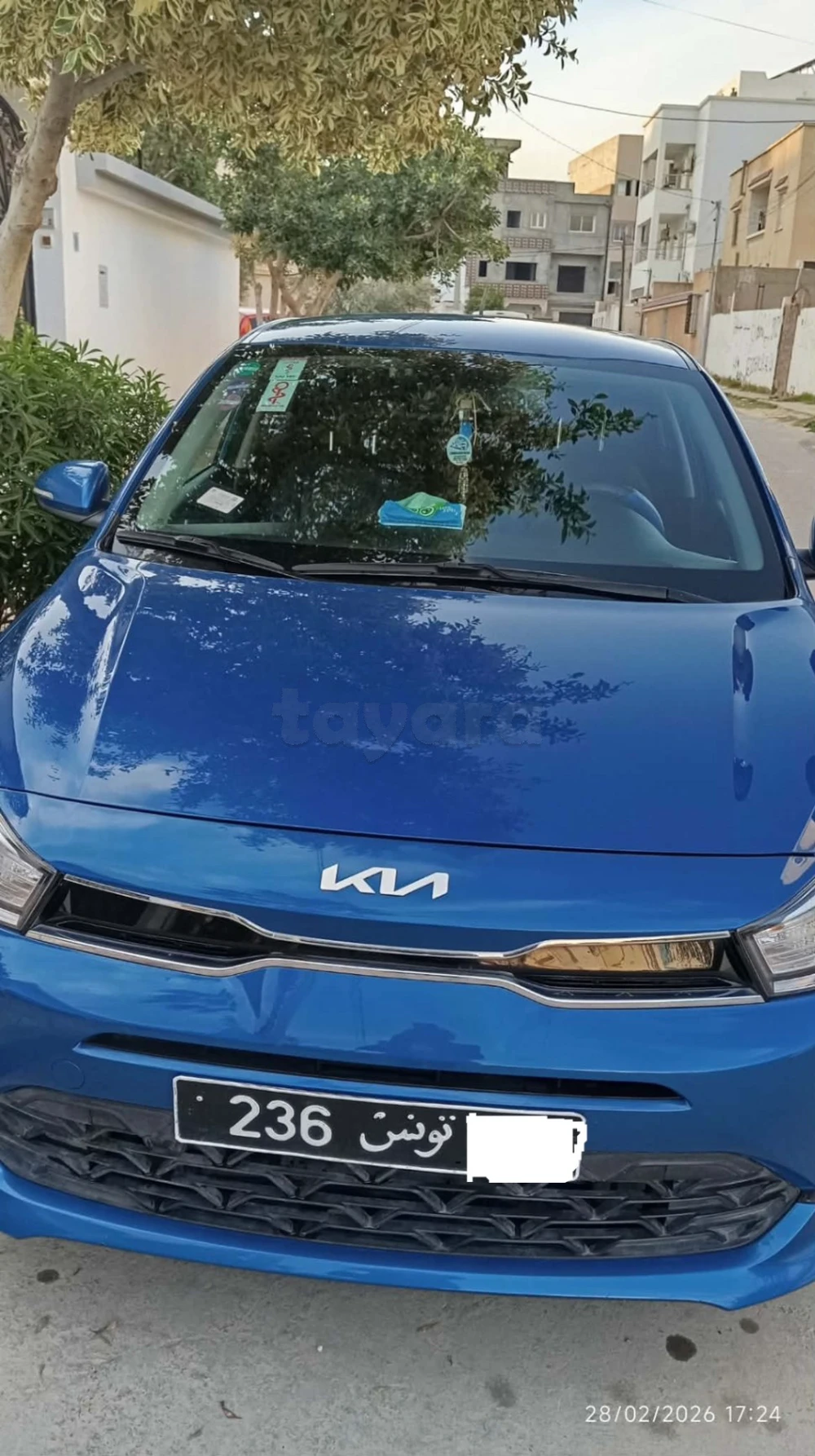 Carte voiture Kia Rio