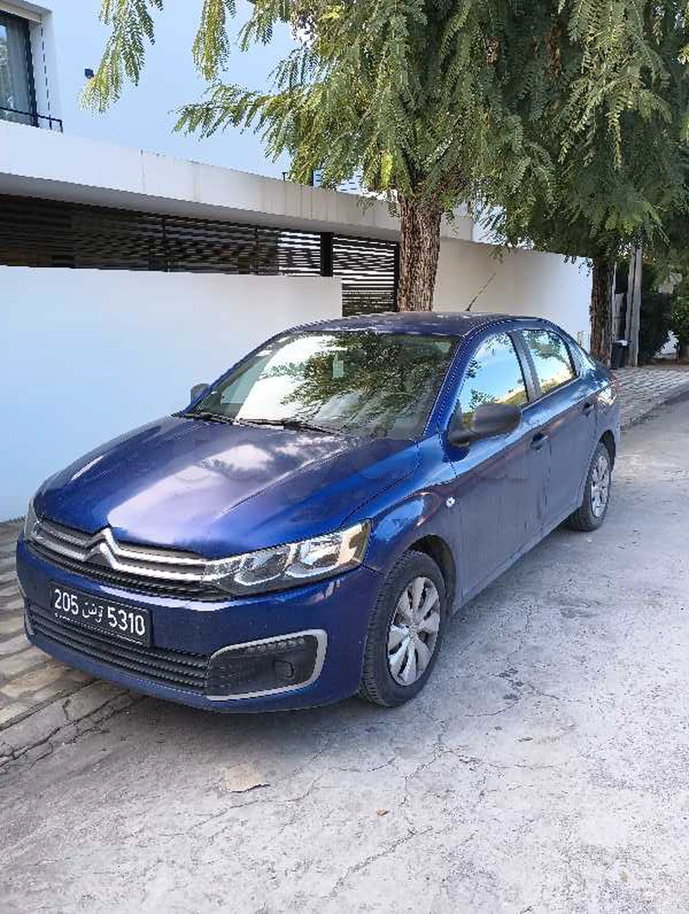 Carte voiture Citroen C-Elysee