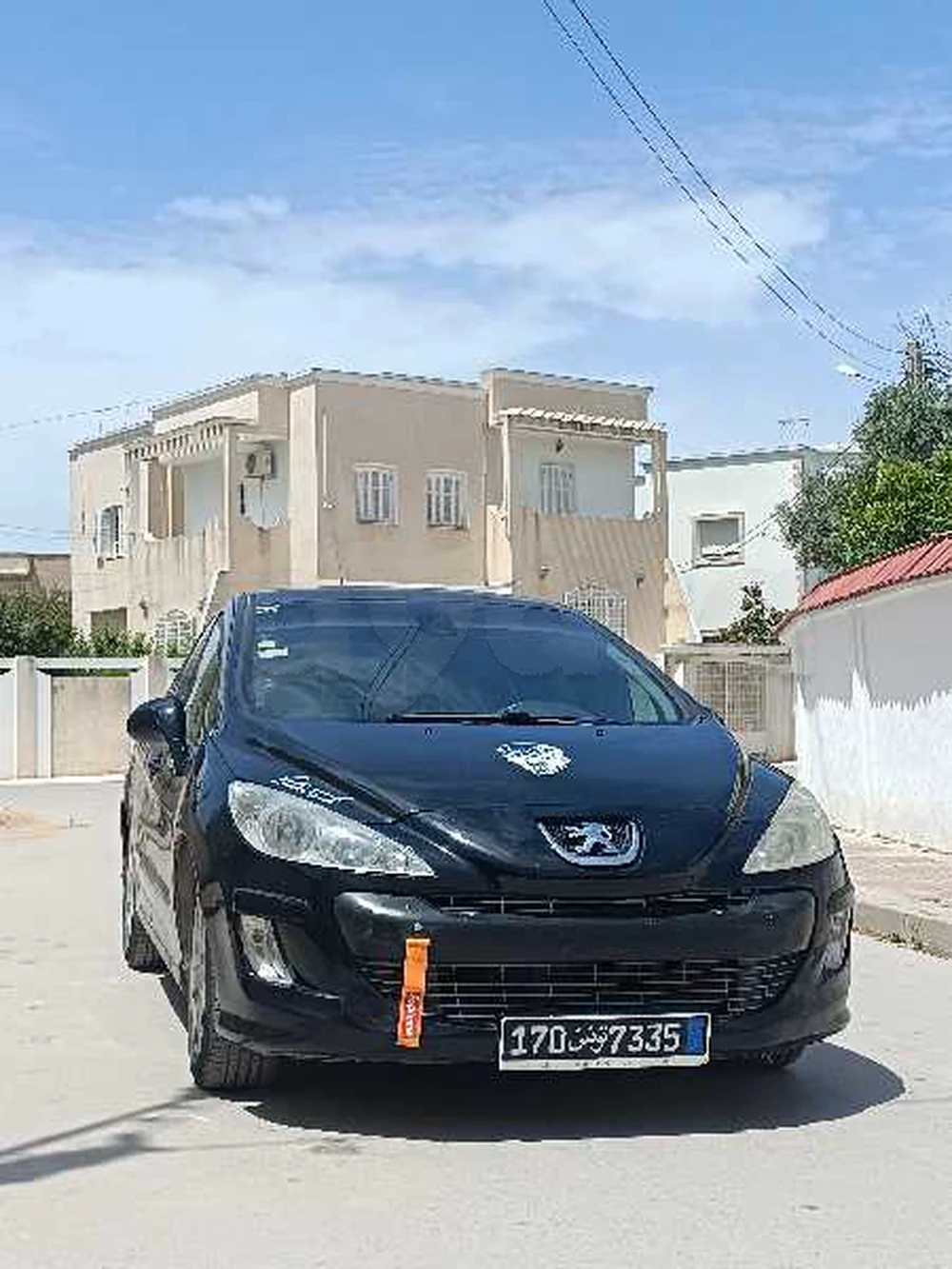 Carte voiture Peugeot 308