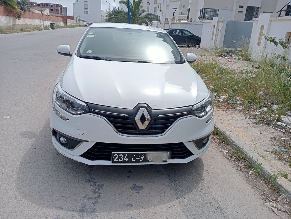 Carte voiture Renault Megane