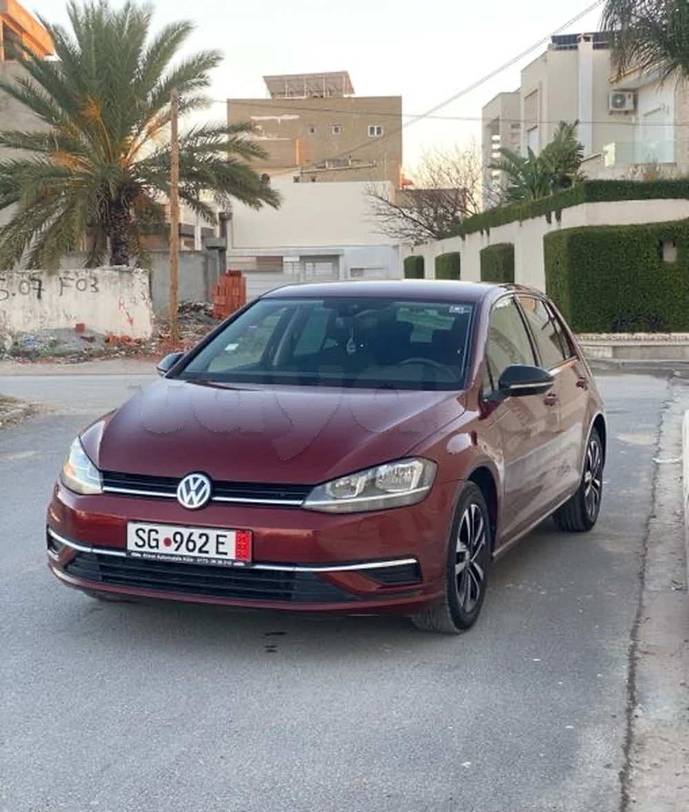 Carte voiture Volkswagen Golf 8