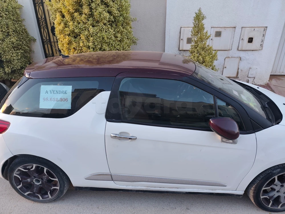 Carte voiture Citroen DS3