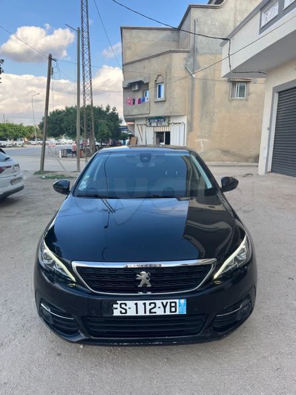 Carte voiture Peugeot 308