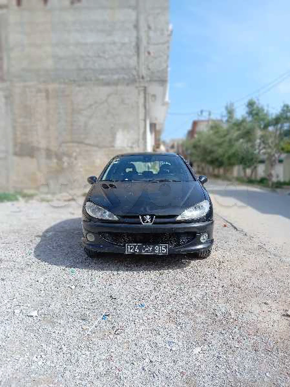 Carte voiture Peugeot 206