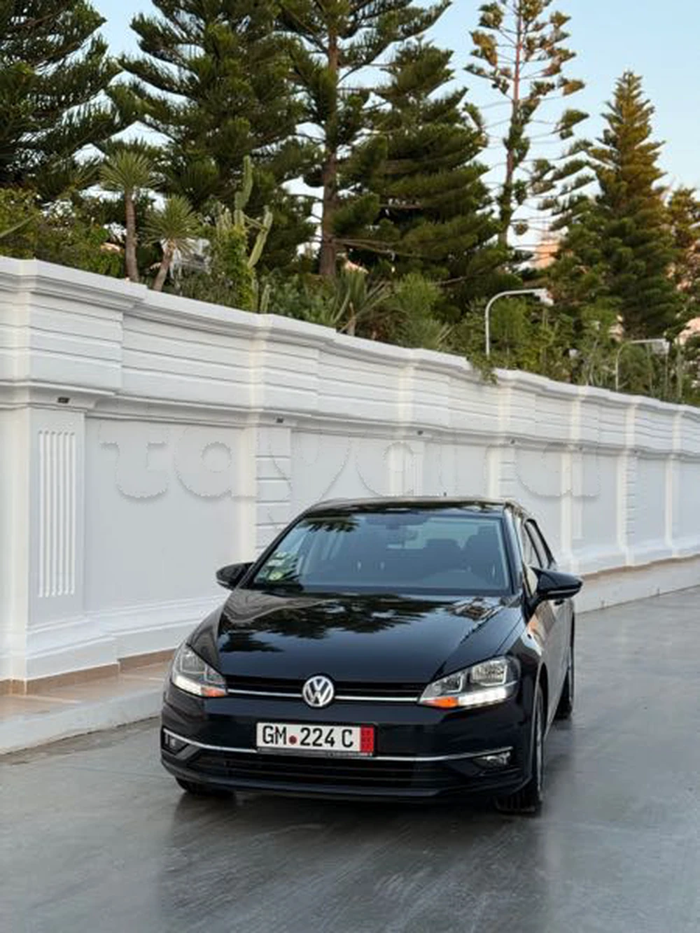 Carte voiture Volkswagen Golf