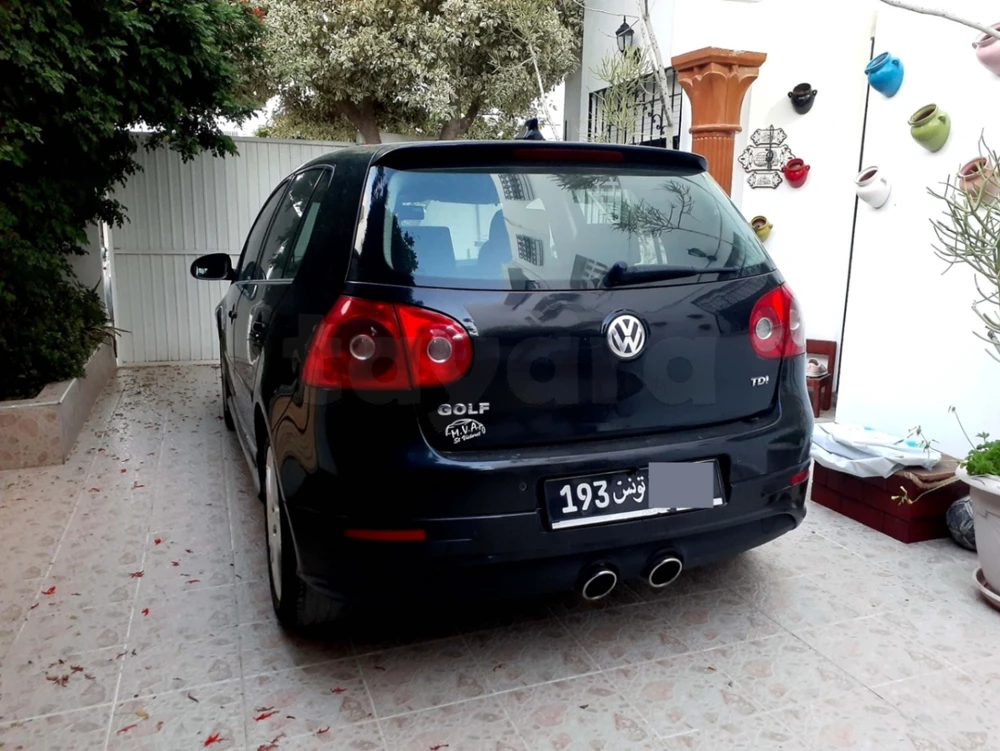 Carte voiture Volkswagen Golf 5