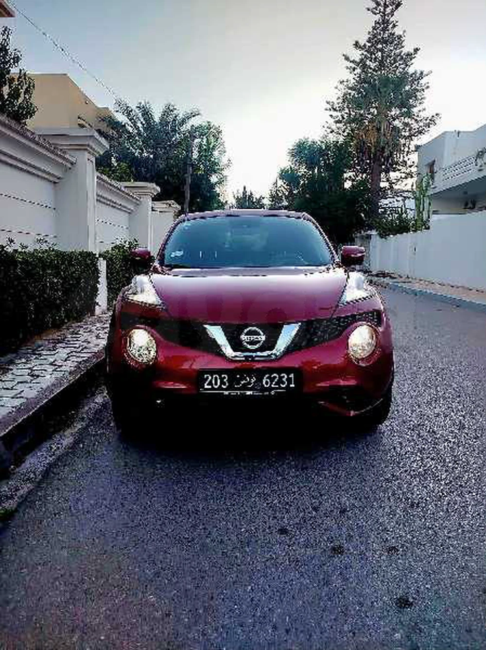 Carte voiture Nissan Juke