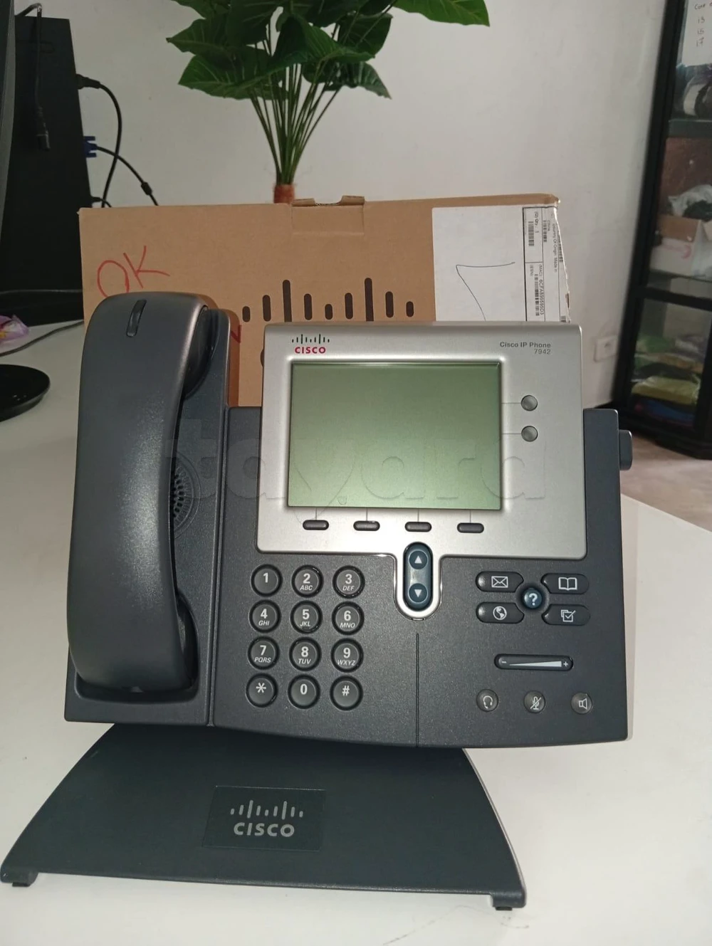 Téléphone IP Cisco 7942G (Cisco Unified IP Phone) - Neuf avec emballage