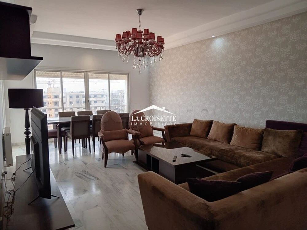 Appartement S+3 meublé à louer aux Jardins de Carthage ZAL1193