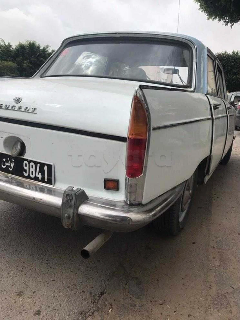 Carte voiture Peugeot 404