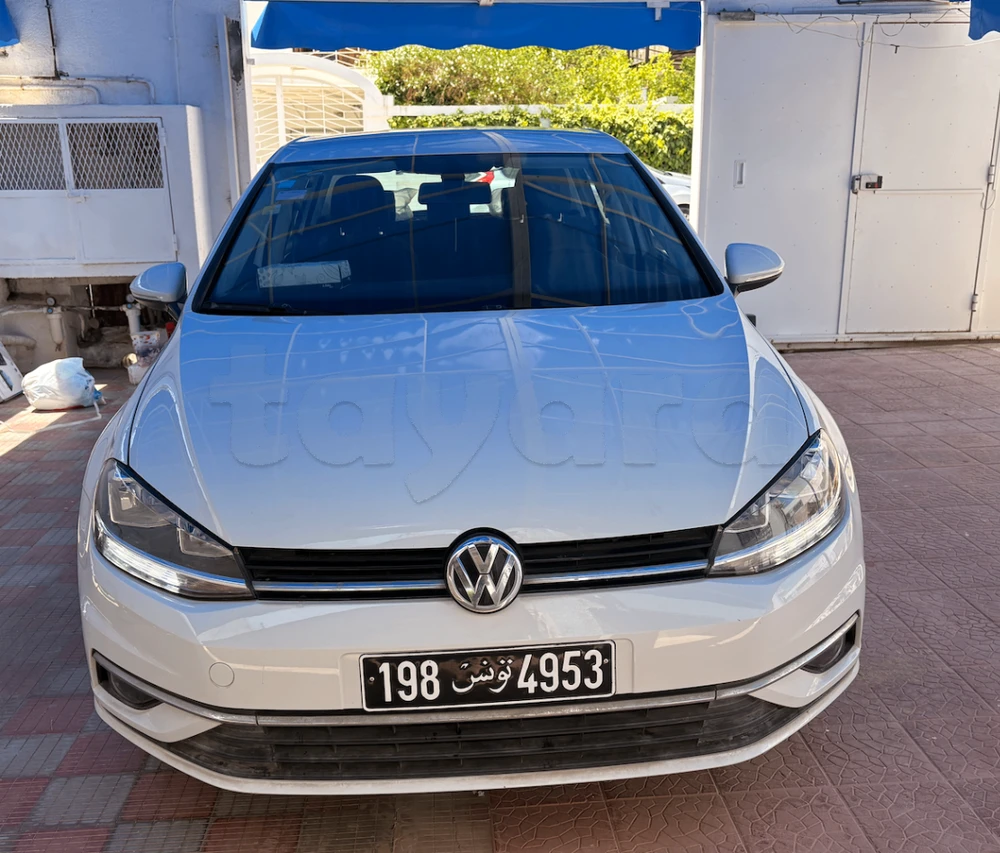 Carte voiture Volkswagen Golf