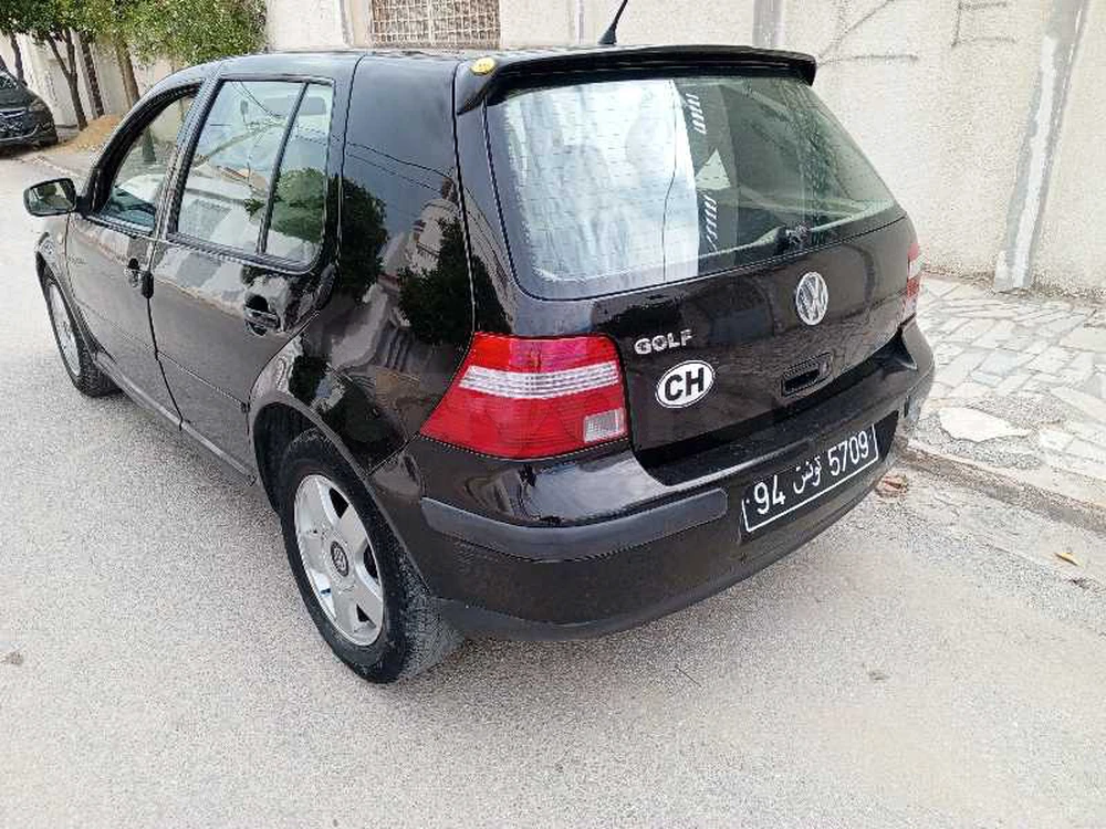 Carte voiture Volkswagen Golf