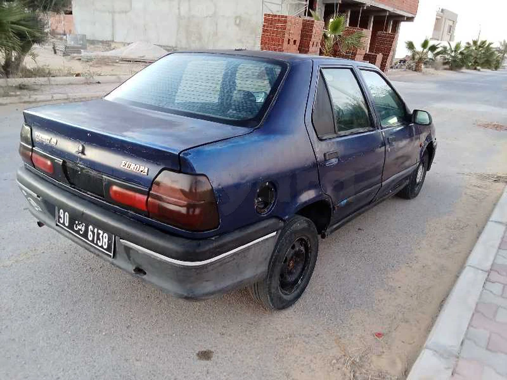 Carte voiture Renault 19