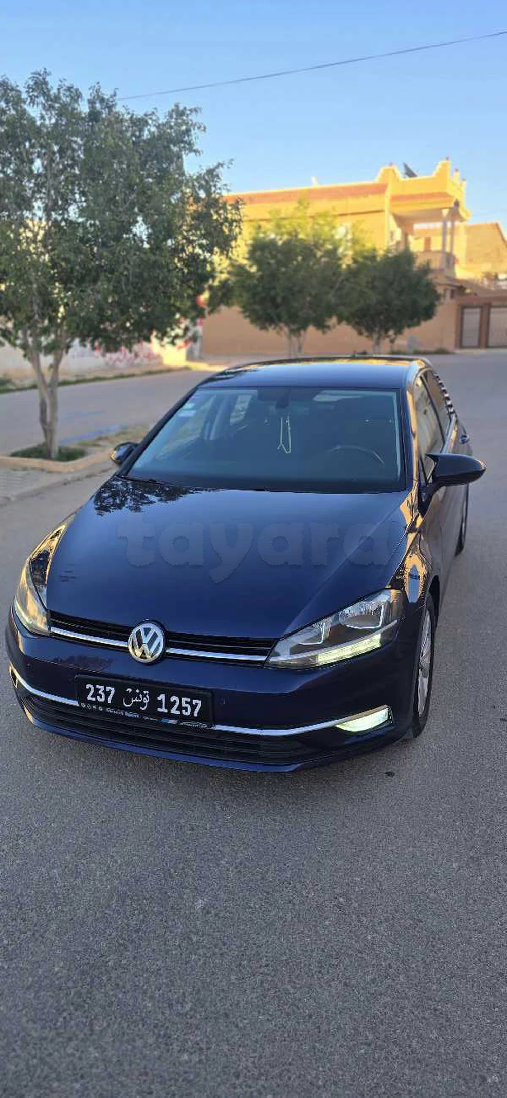 Carte voiture Volkswagen Golf 7
