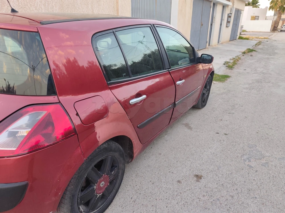 Carte voiture Renault Megane