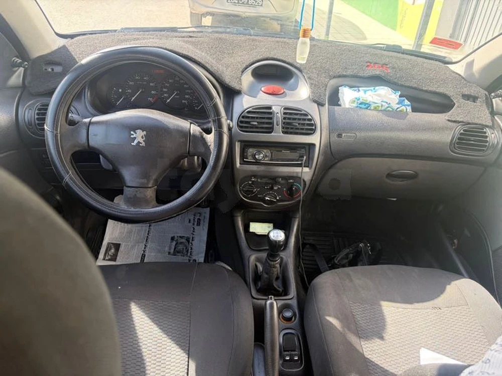 Carte voiture Peugeot 206