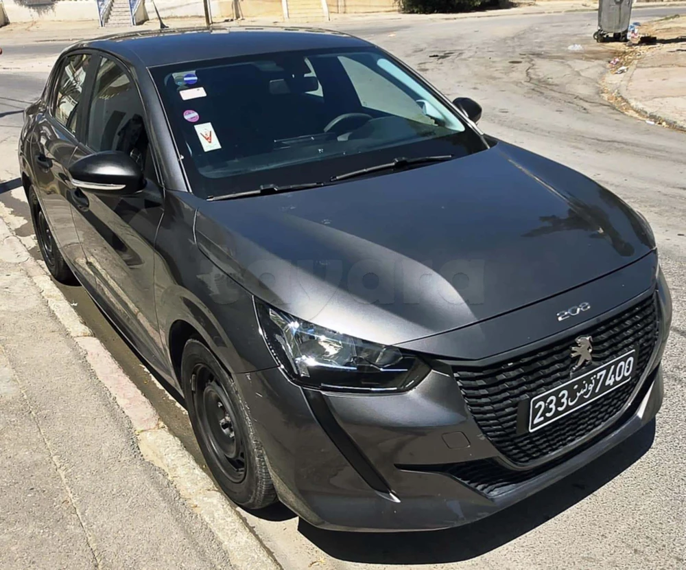 Carte voiture Peugeot 208