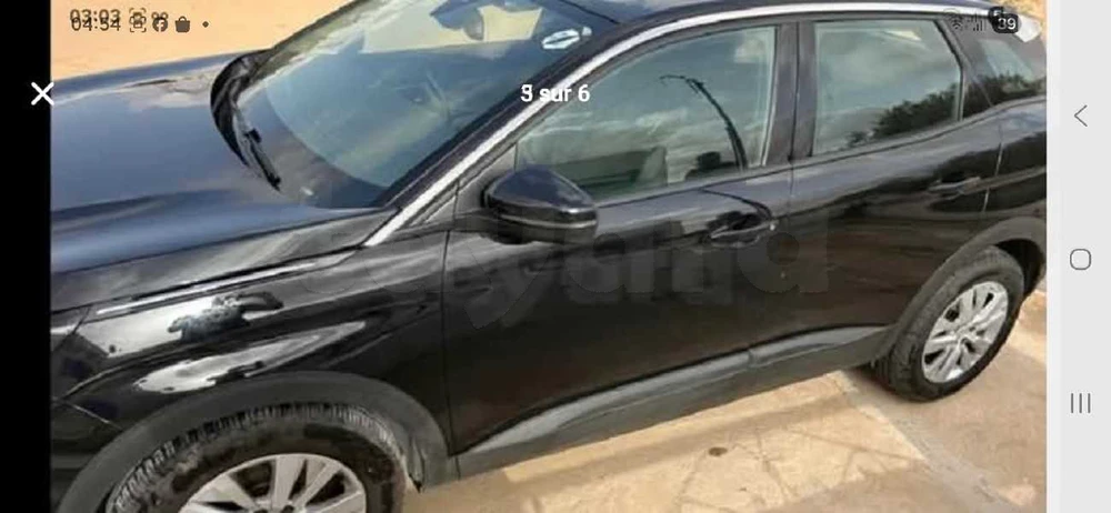 Carte voiture Peugeot 3008