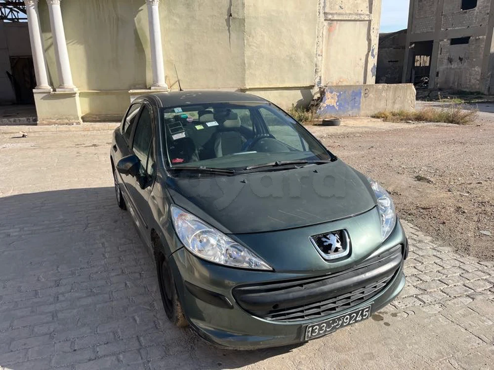 Carte voiture Peugeot 207