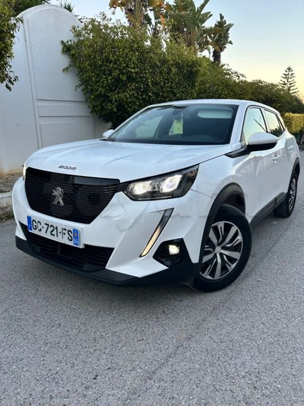 Carte voiture Peugeot 2008