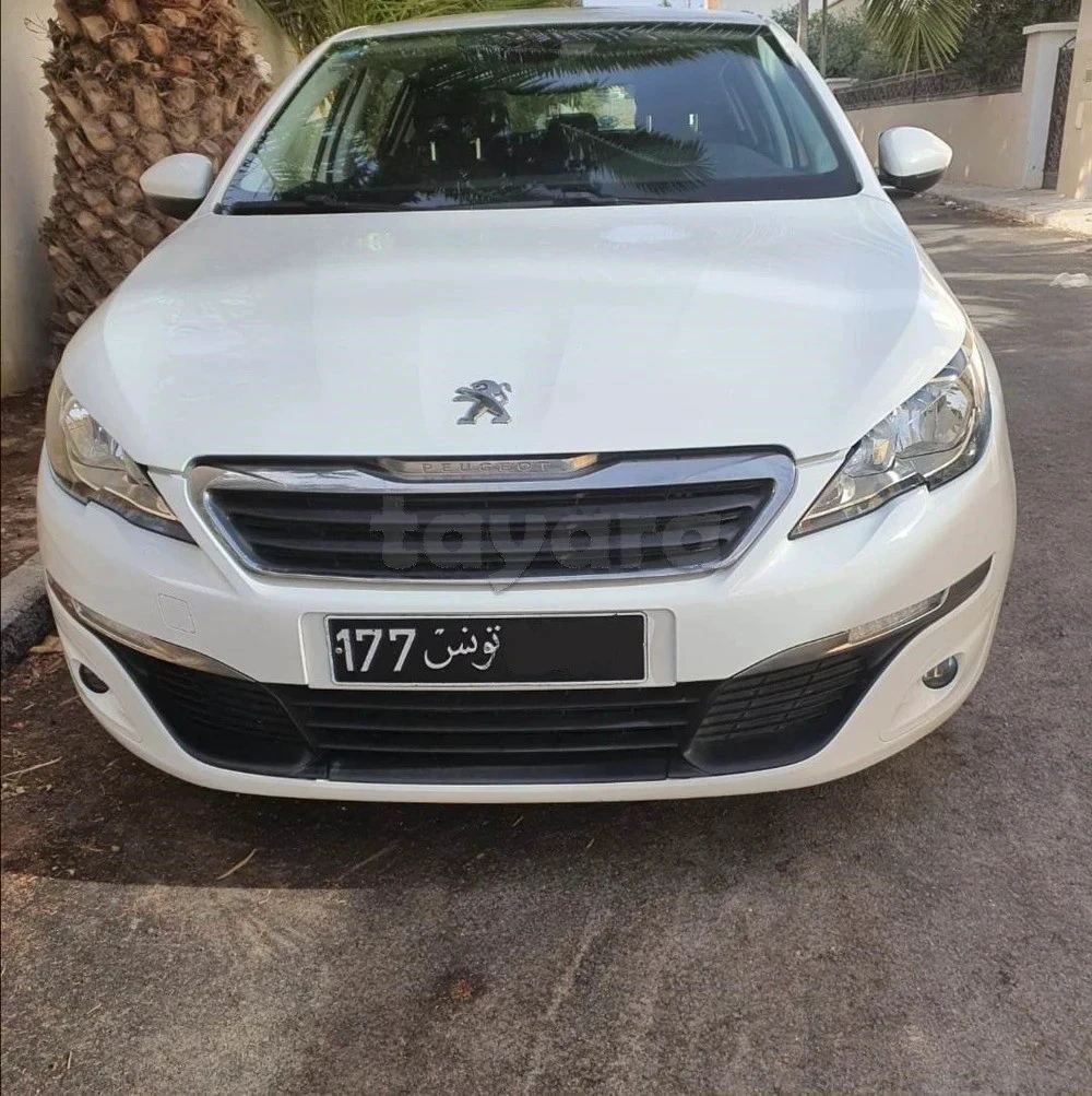 Carte voiture Peugeot 308