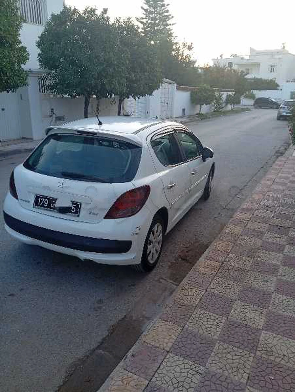 Carte voiture Peugeot 207