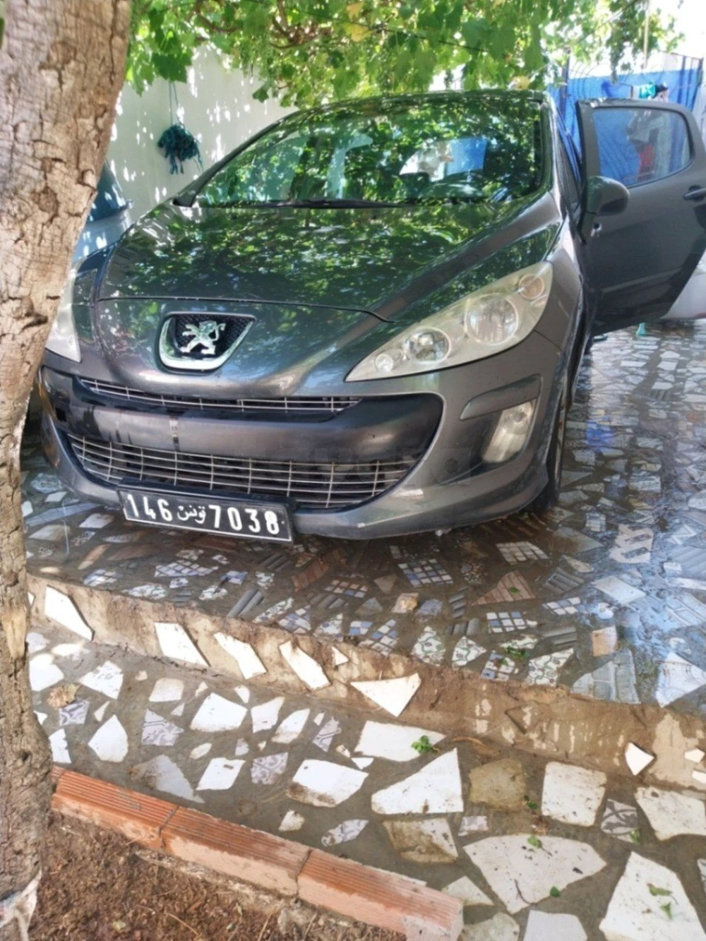 Carte voiture Peugeot 308