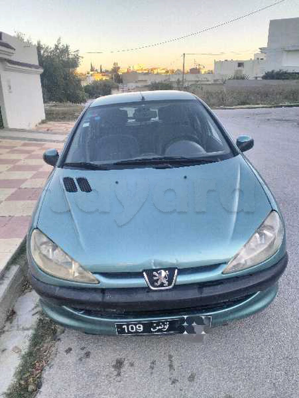 Carte voiture Peugeot 206