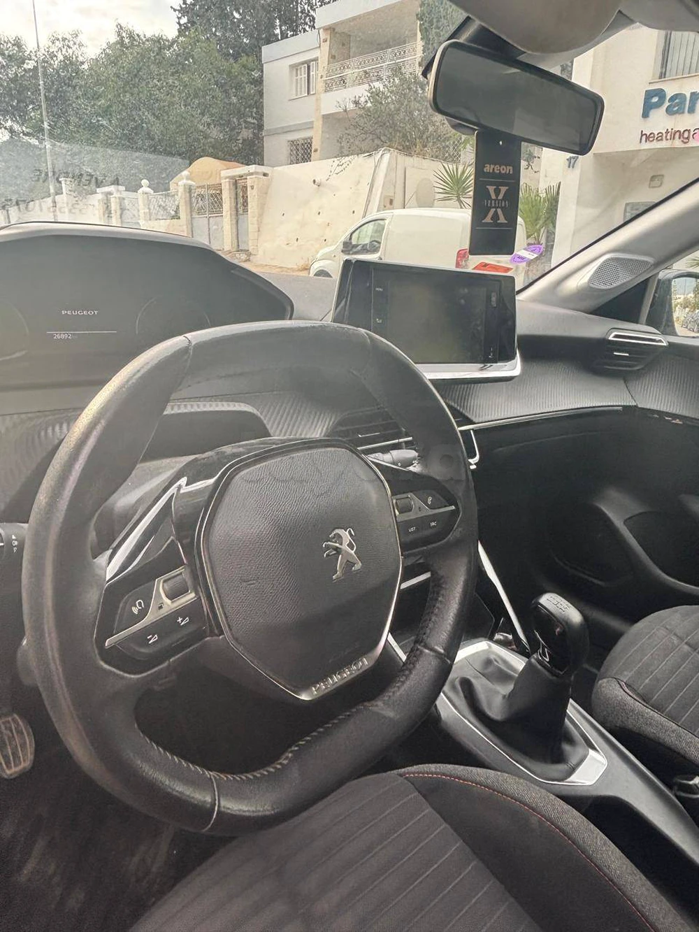 Carte voiture Peugeot 208