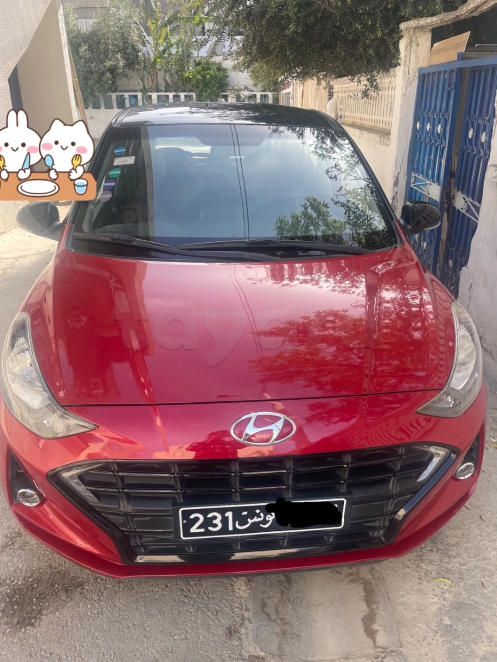 Carte voiture Hyundai i10