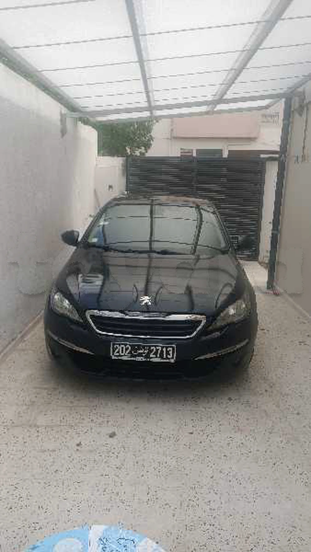 Carte voiture Peugeot 308