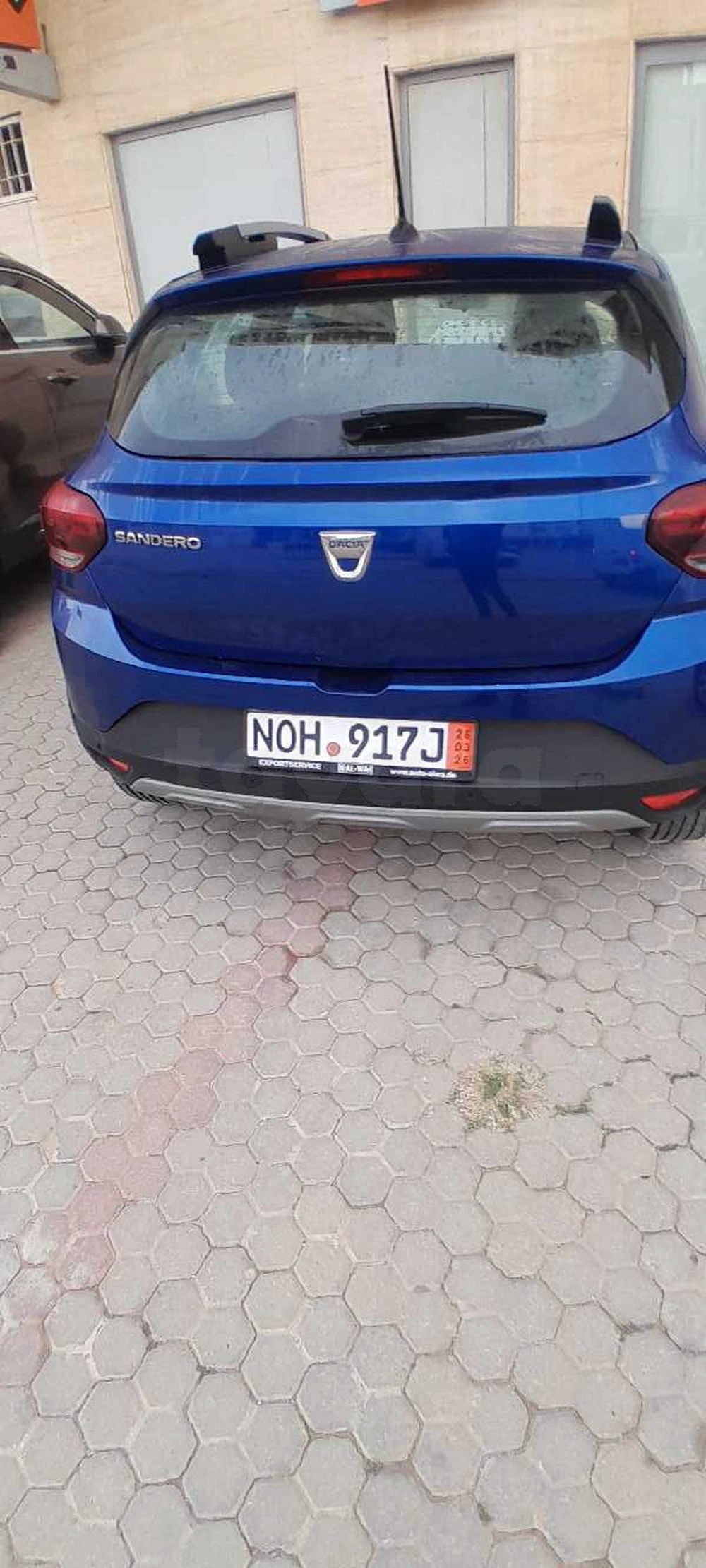 Carte voiture Dacia Sandero