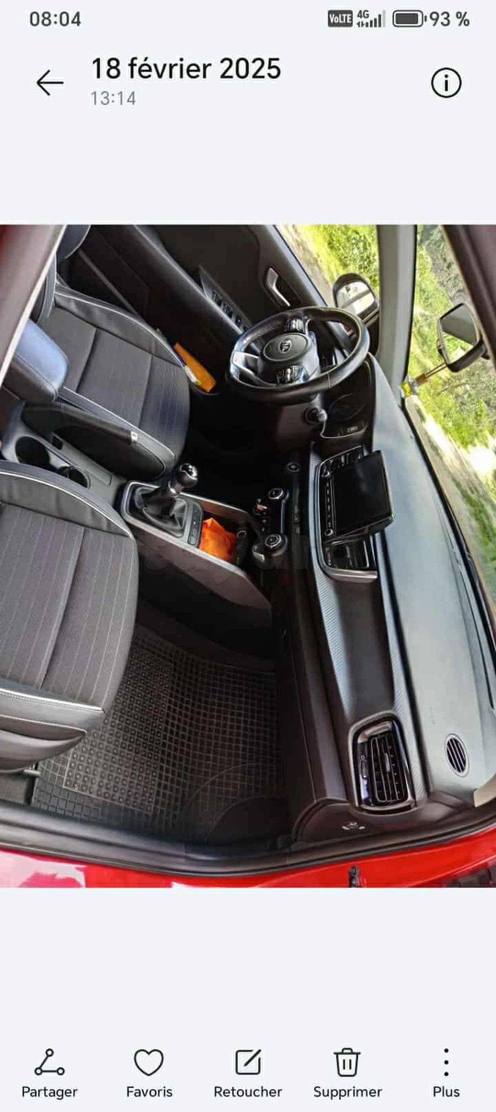 Carte voiture Kia Rio