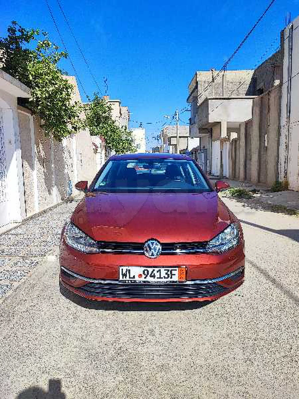 Carte voiture Volkswagen Golf 8