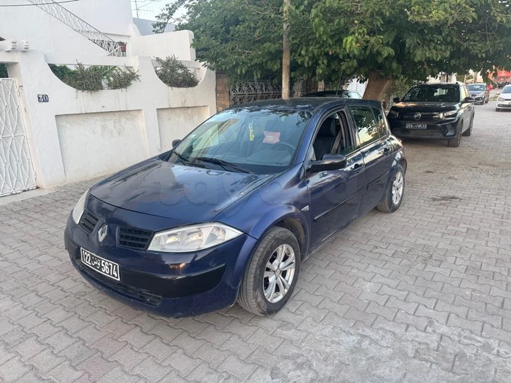 Carte voiture Renault Megane