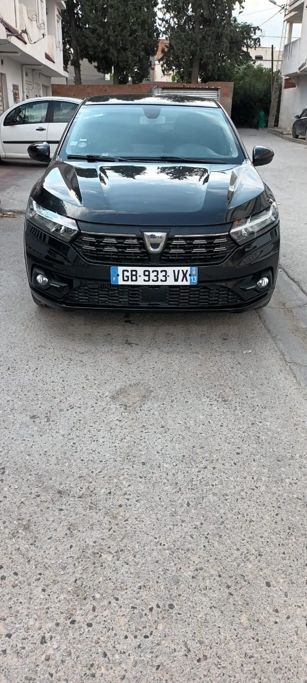 Carte voiture Dacia Sandero