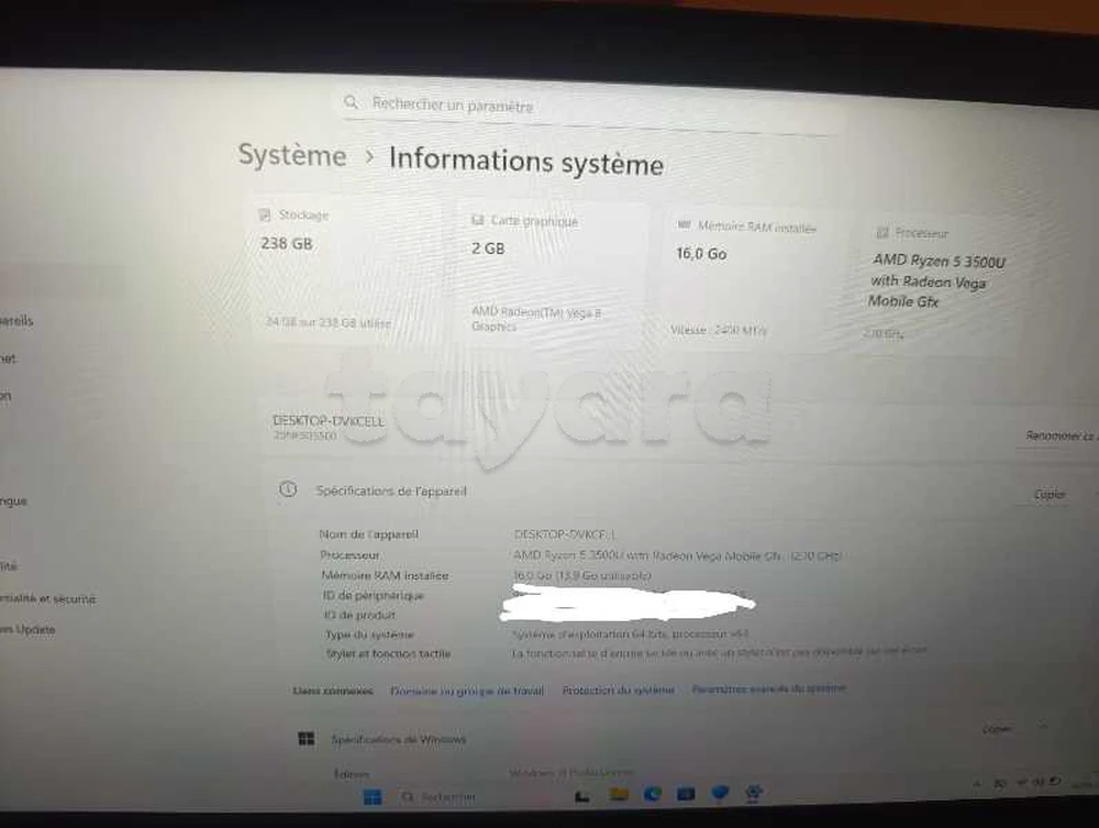 Ordinateur portable LENOVO Thinkpad E595