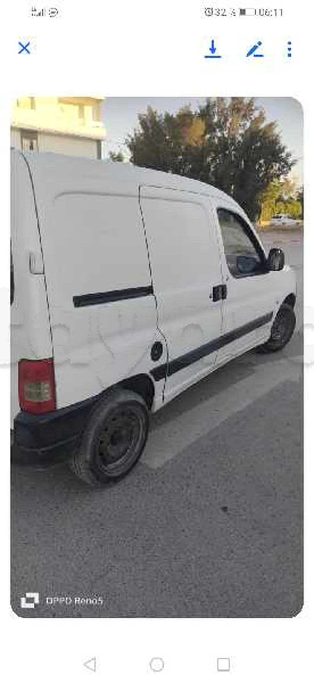 Carte voiture Peugeot Partner