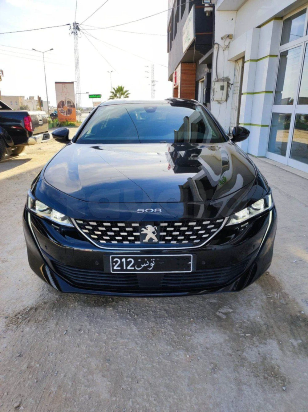 Carte voiture Peugeot 508