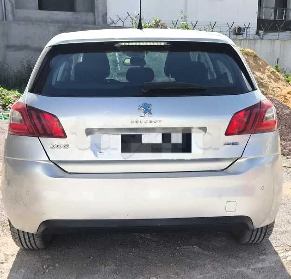 Carte voiture Peugeot 308