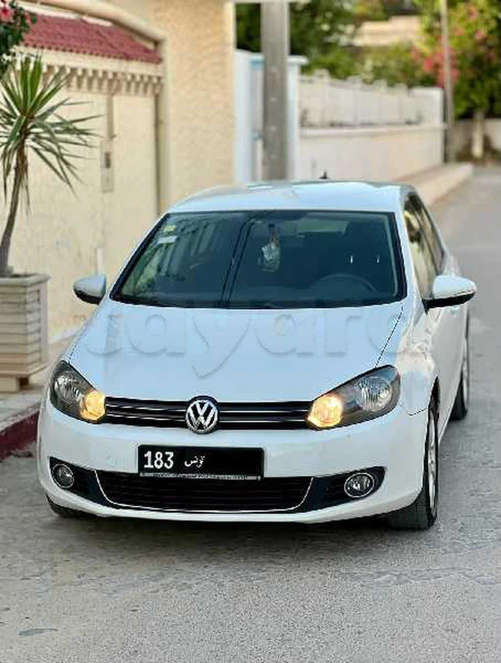 Carte voiture Volkswagen Golf 6