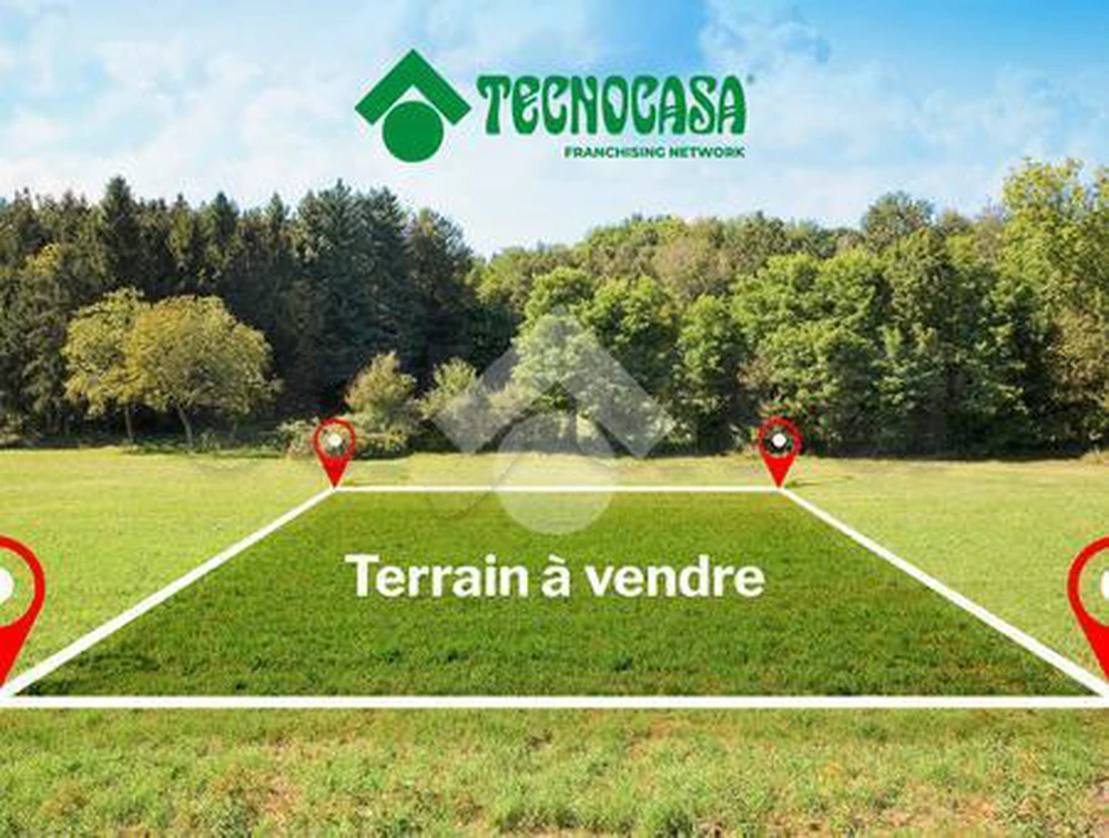 Terrain d'angle à vendre