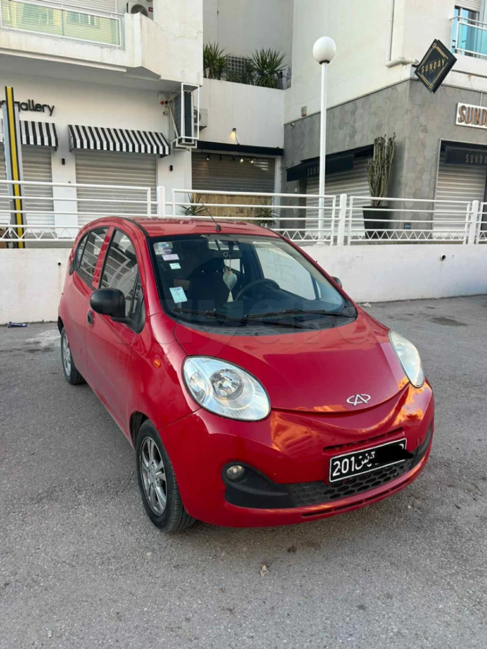 Carte voiture Chery QQ