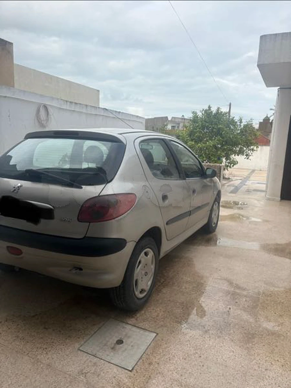 Carte voiture Peugeot 206