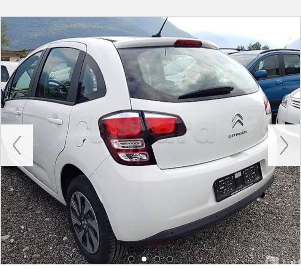 Carte voiture Citroen C3