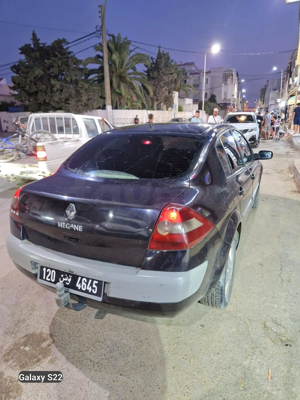 Carte voiture Renault Megane