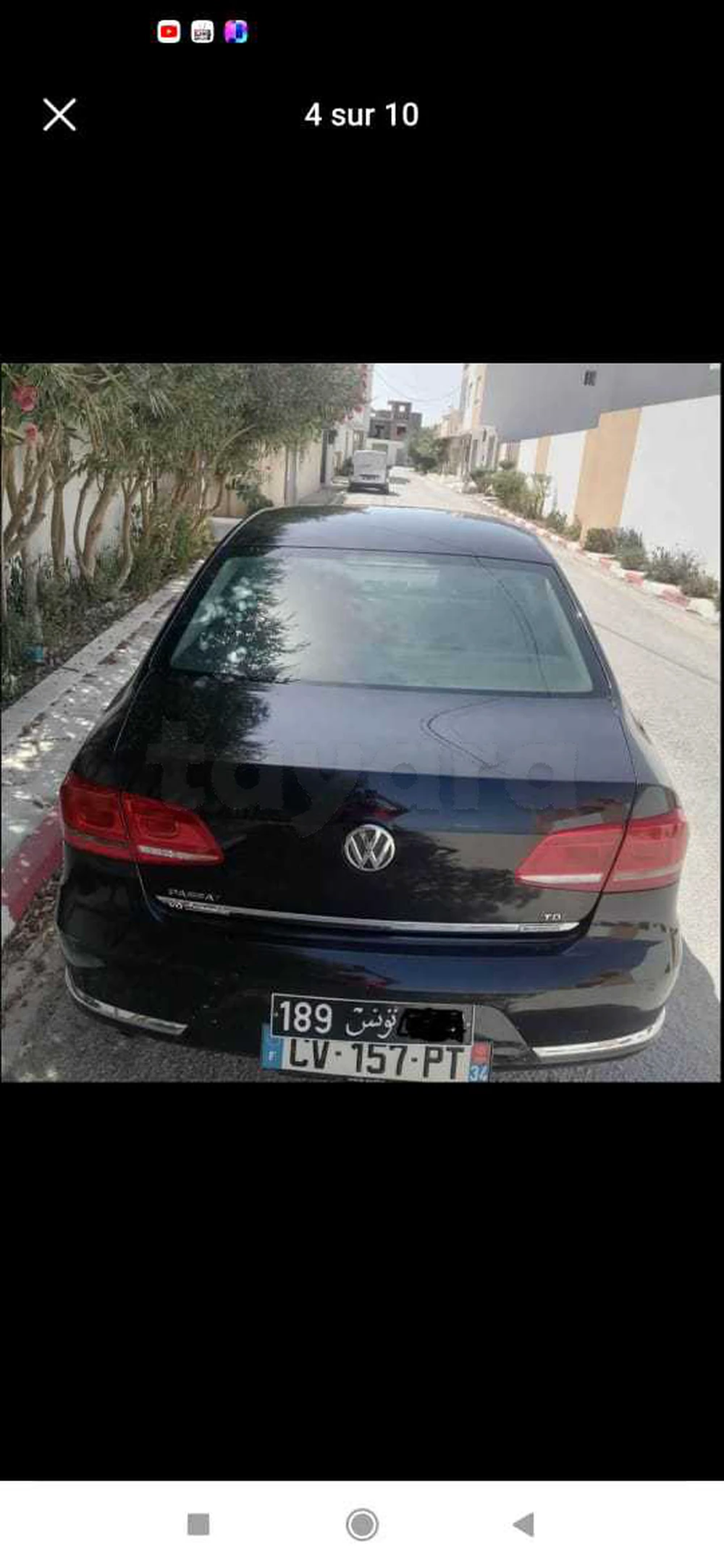 Carte voiture Volkswagen Passat CC