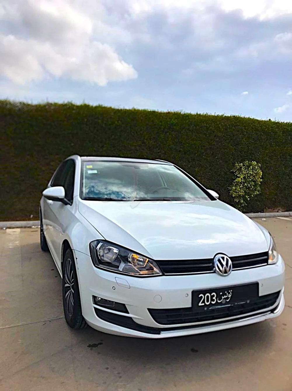 Carte voiture Volkswagen Golf