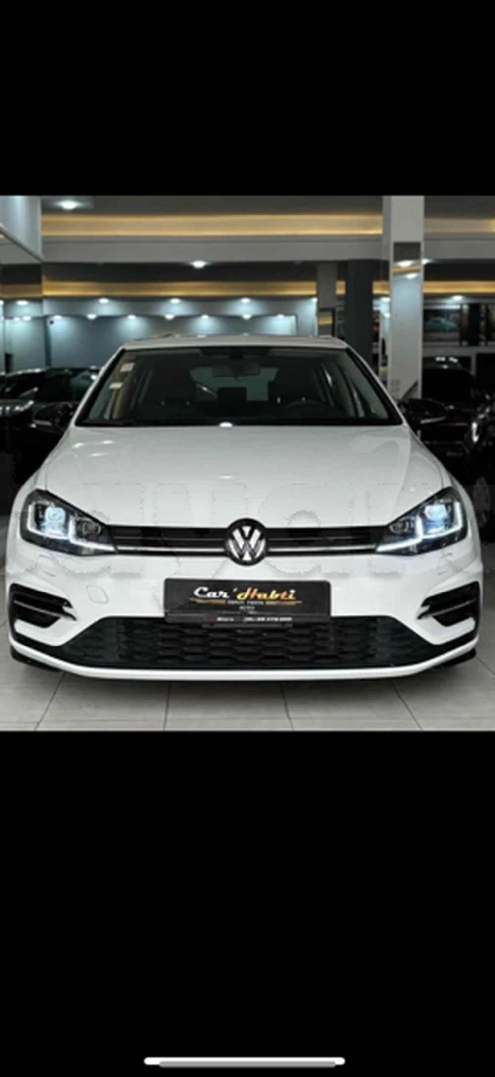 Carte voiture Volkswagen Golf 7