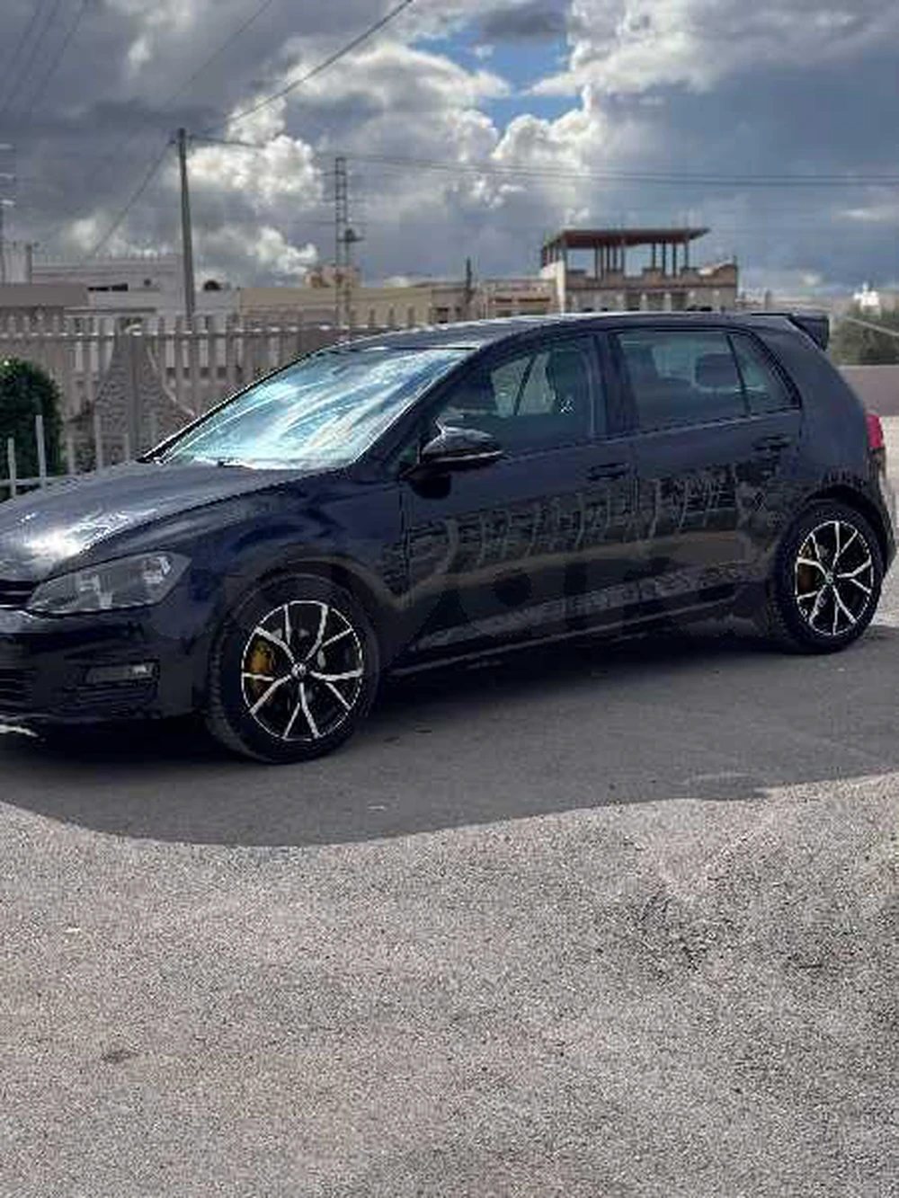 Carte voiture Volkswagen Golf 7